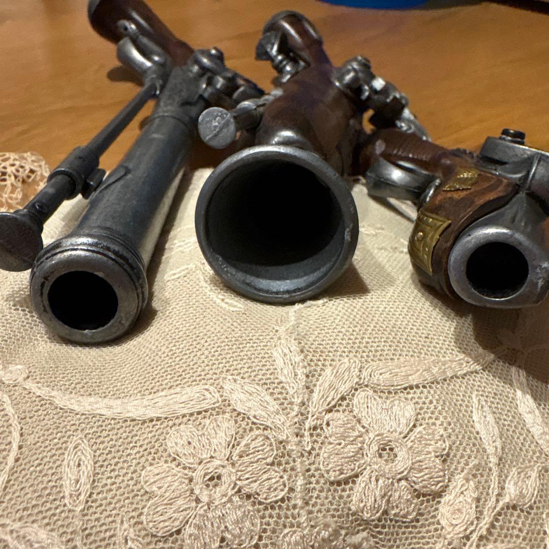 レプリカ デリンジャー フィラデルフィア モデルガン 火薬入れ4点