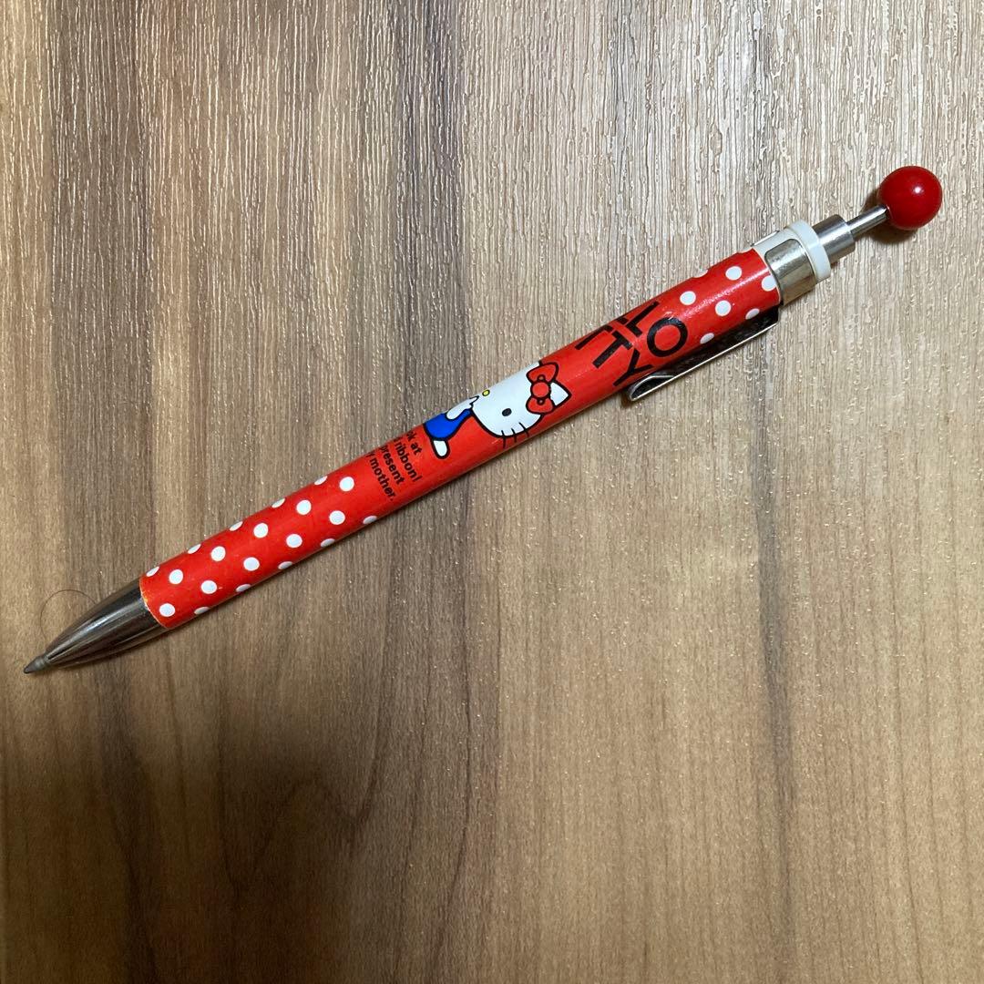 2007年＊水玉レトロ＊ハローキティボールペン＊サンリオ sun-star