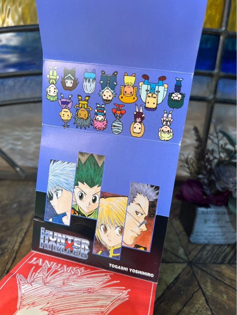希少 未使用 HUNTER×HUNTER ハンターハンター カレンダー2003