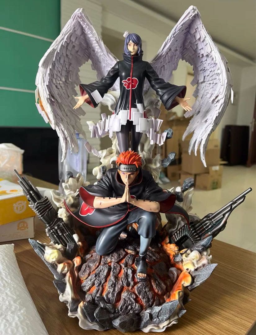 NARUTOナルト ペイン コナン 1/7ガレージキット ガレキ スタチュー ①