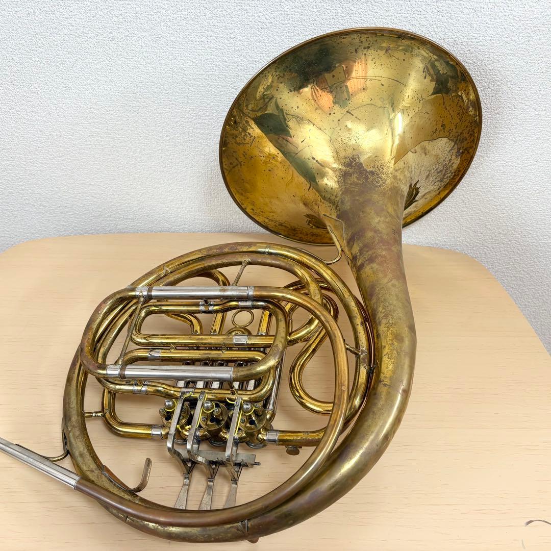 NIKKAN ニッカン インペリアル フレンチホルン 管楽器 現状品 - メルカリ