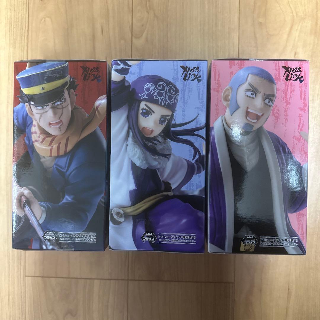 ゴールデンカムイ 杉本佐一 アシリパ 白石由竹 フィギュア XrossLink