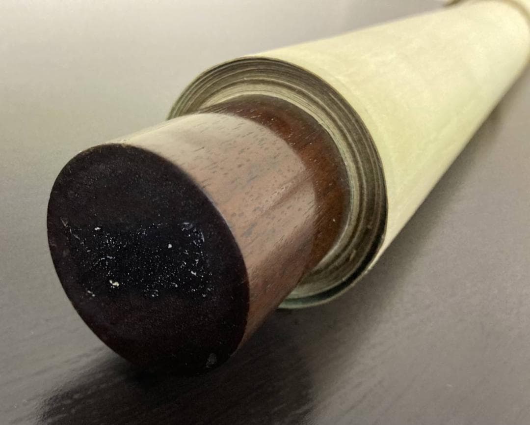 勝海舟「書」掛軸 紙本：幕末三舟 山岡鉄舟「書」掛軸 紙本 大幅：