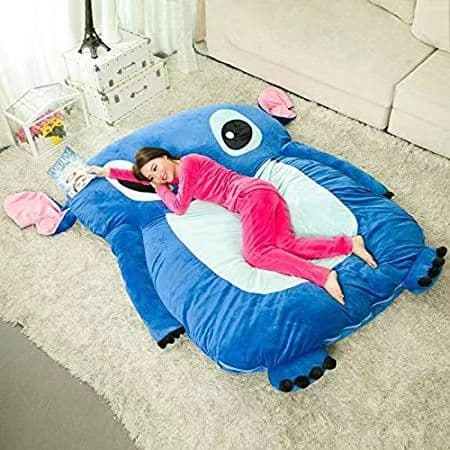 ミニオン勧めシングル折りたたみベッド 寝袋 可愛デザイン ふわふわ マットレス