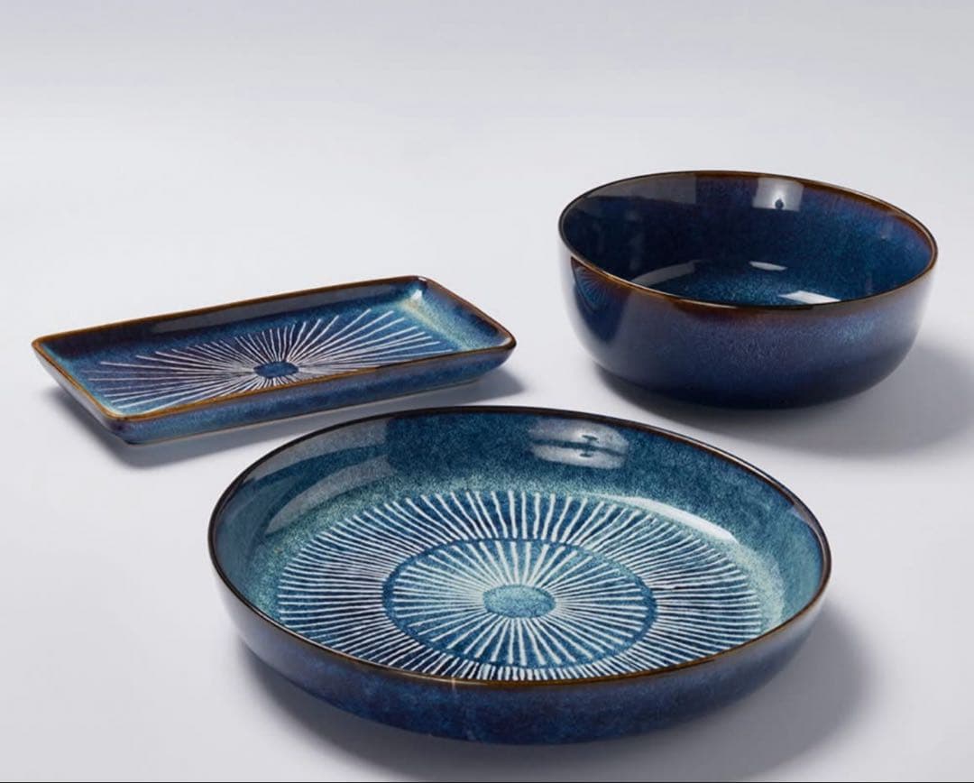 お正月　鍋料理　食器セット　20点　4膳