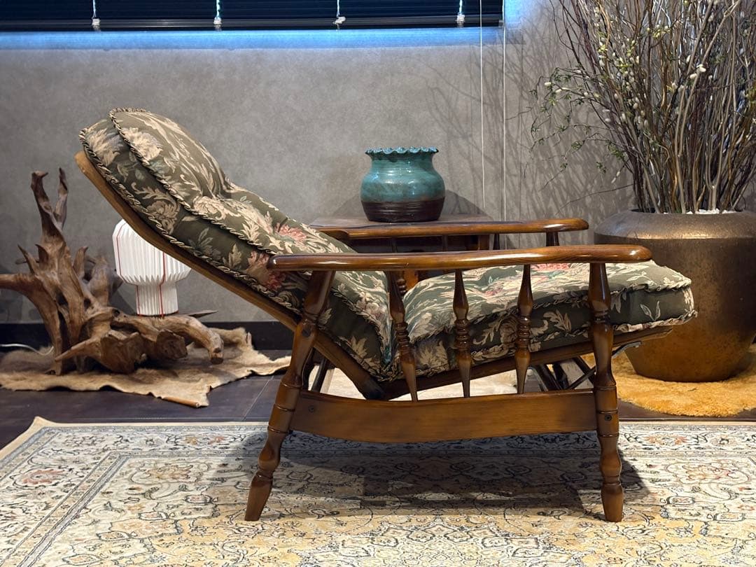 karimoku カリモク リクライニングソファ オットマン ヴィンテージ YZ