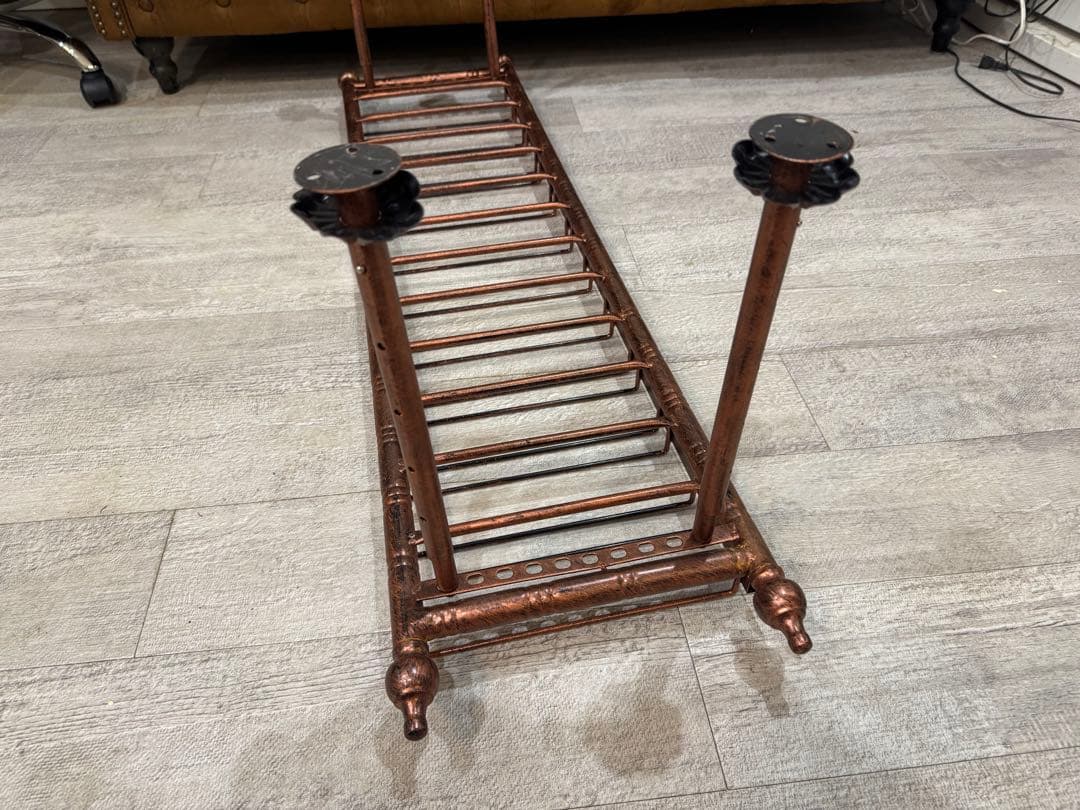 ワインラックヴィンテージ金属製1200×300