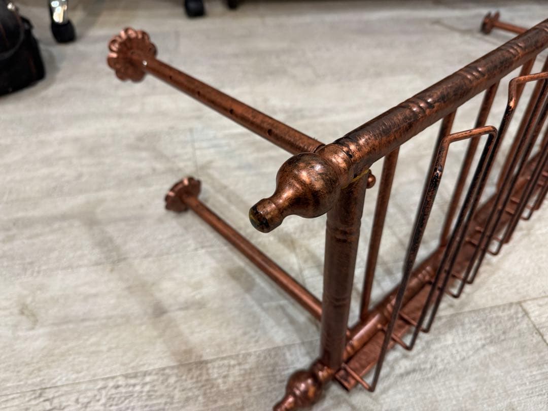 ワインラックヴィンテージ金属製1200×300