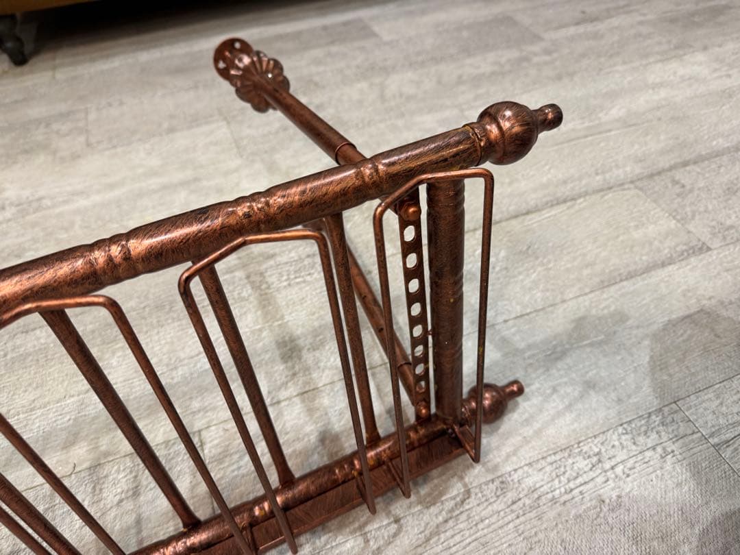 ワインラックヴィンテージ金属製1200×300