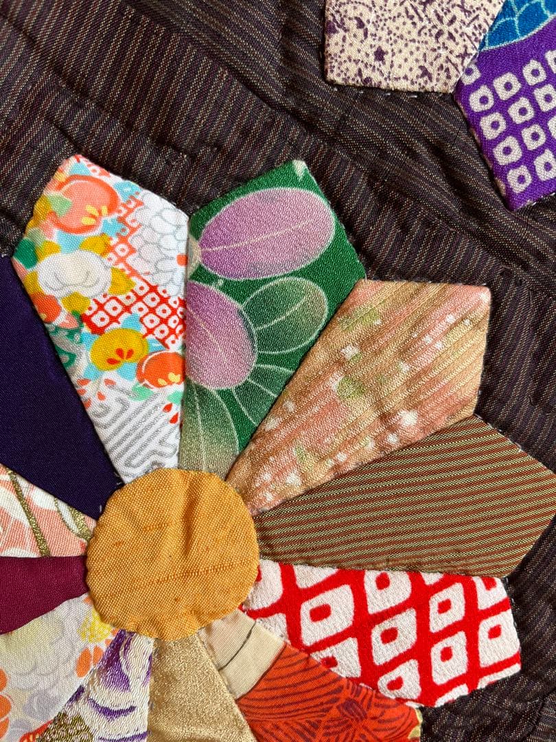 パッチワーク　タペストリー　和柄