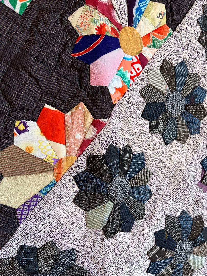 パッチワーク　タペストリー　和柄