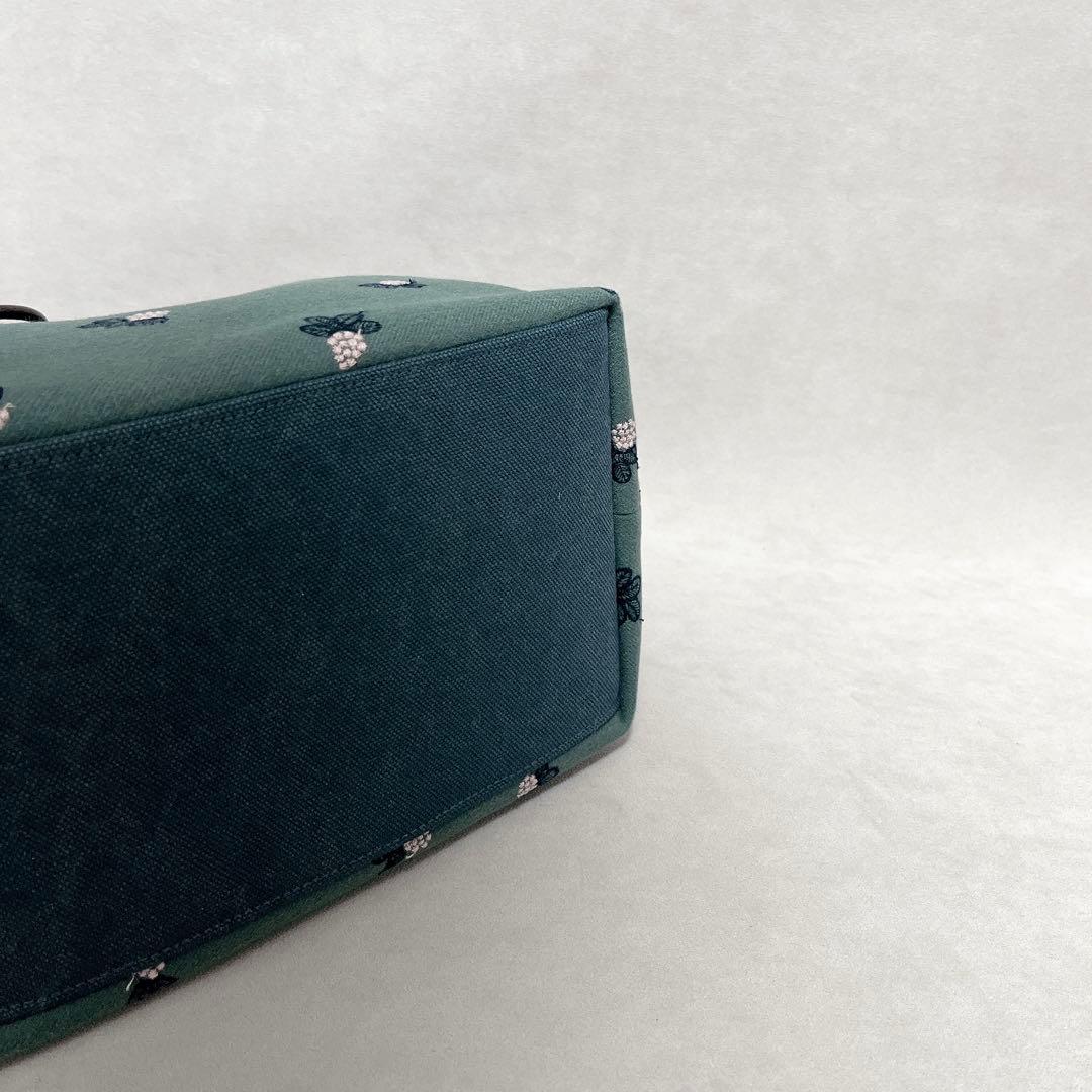 ハンドメイド　ミナペルホネン　ドローストリングバッグ⑅︎◡̈︎*