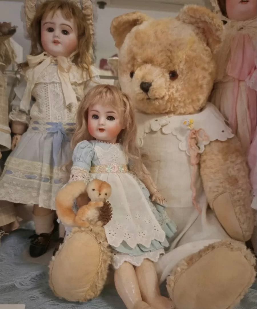 ヴィンテージベア 熊 大きいサイズ アンティーク 中古 ぬいぐるみ テディベア