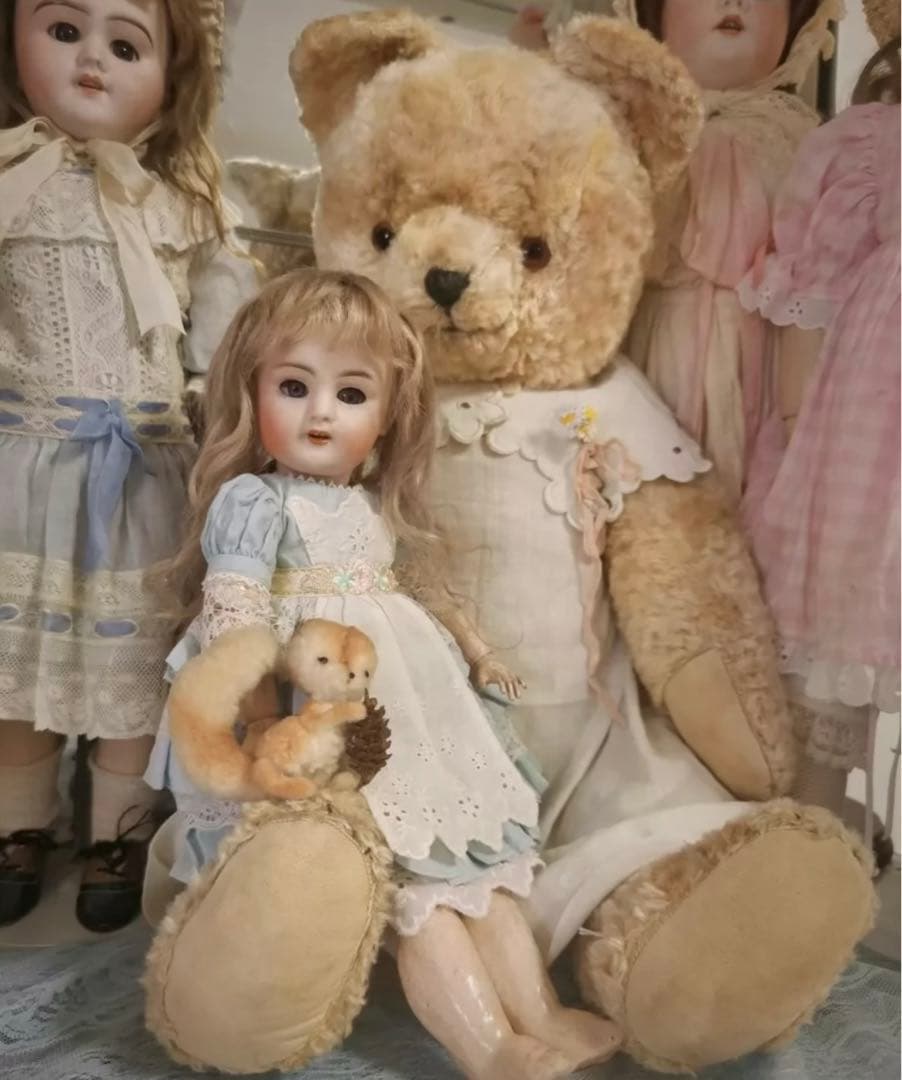 ヴィンテージベア 熊 大きいサイズ アンティーク 中古 ぬいぐるみ テディベア