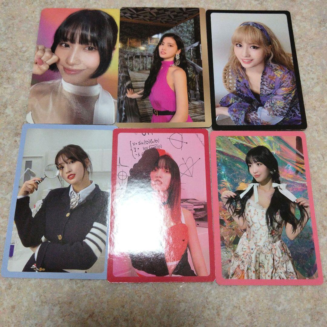 TWICE モモ トレカ タレントカード 6枚セット - メルカリ