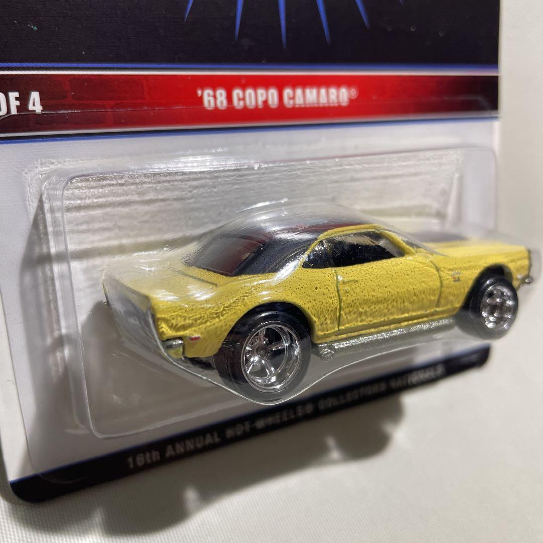 ミニカー HotWheels '68 COPO CAMARO