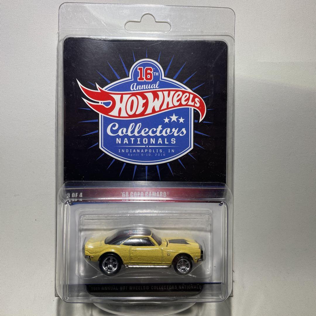ミニカー HotWheels '68 COPO CAMARO