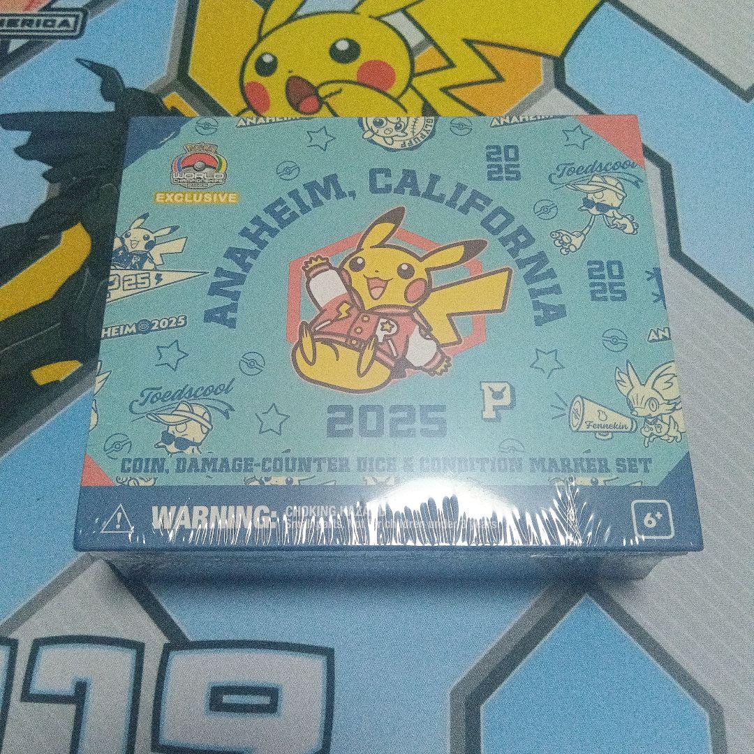 wcs2025 アナハイム ダメカンダイス ピカチュウ 未開封 - メルカリ