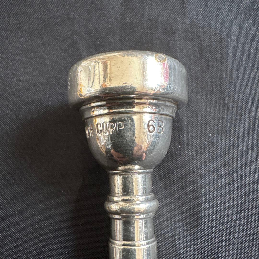 Bach corp 6B ノーピリオド トランペット マウスピース 旧刻印 - メルカリ