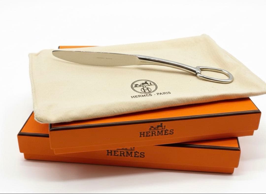 HERMÈS テーブルナイフ ステンレス