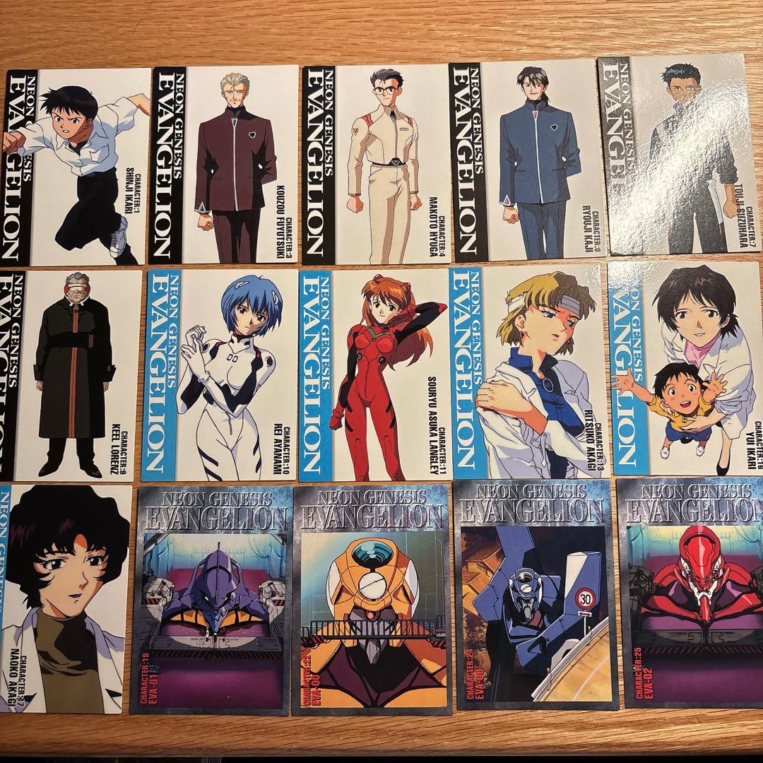 カードダスマスターズ 新世紀エヴァンゲリオン　ノーマルカード 156枚　希少