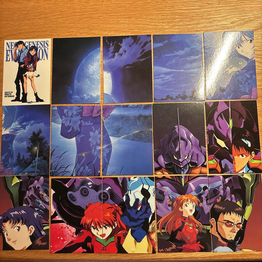 カードダスマスターズ 新世紀エヴァンゲリオン　ノーマルカード 156枚　希少