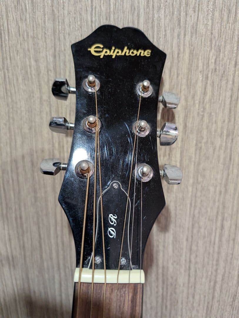 良音/Epiphone DR-100NA 改チューナー付エレアコ - メルカリ