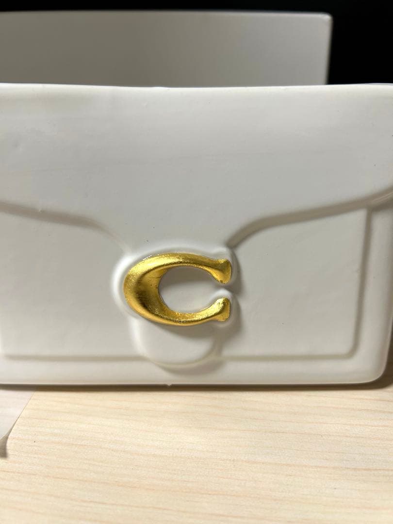 COACH コーチ 九谷焼・金沢箔 Tabbyケース 花瓶 ペン立て 陶器 - メルカリ