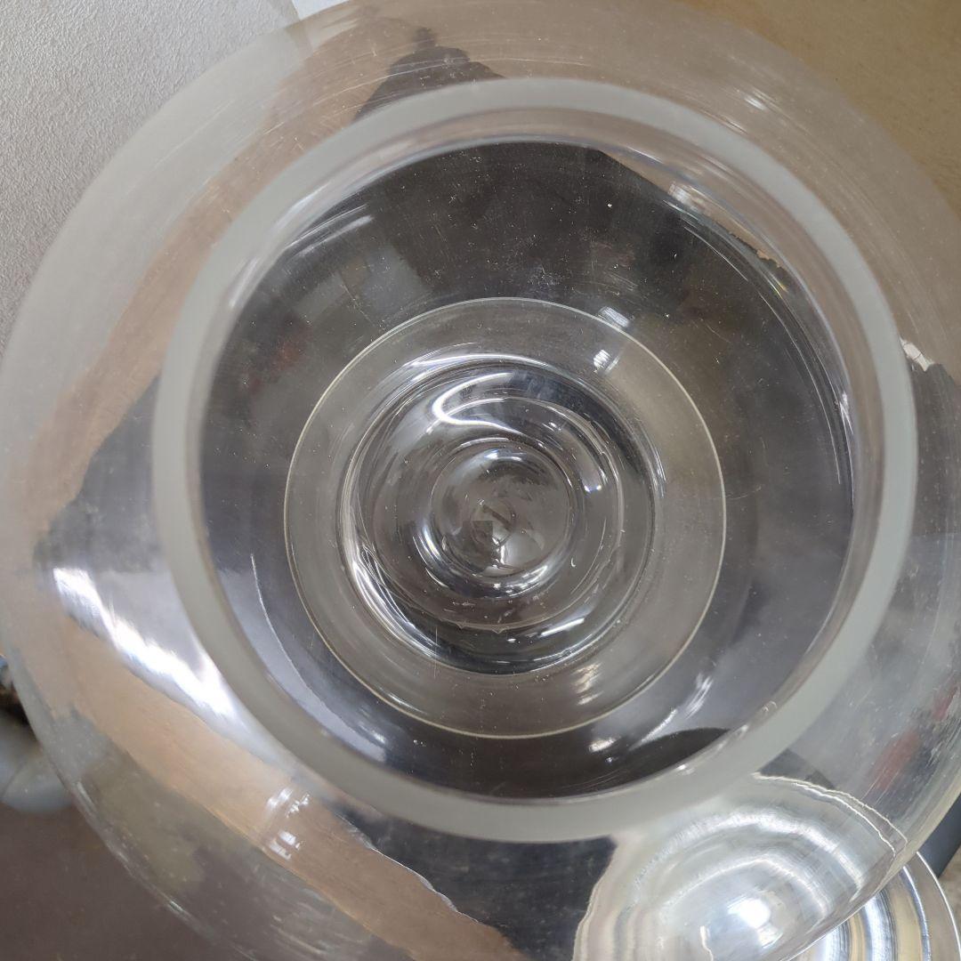 ガラス製保存容器 大容量 金属蓋付き