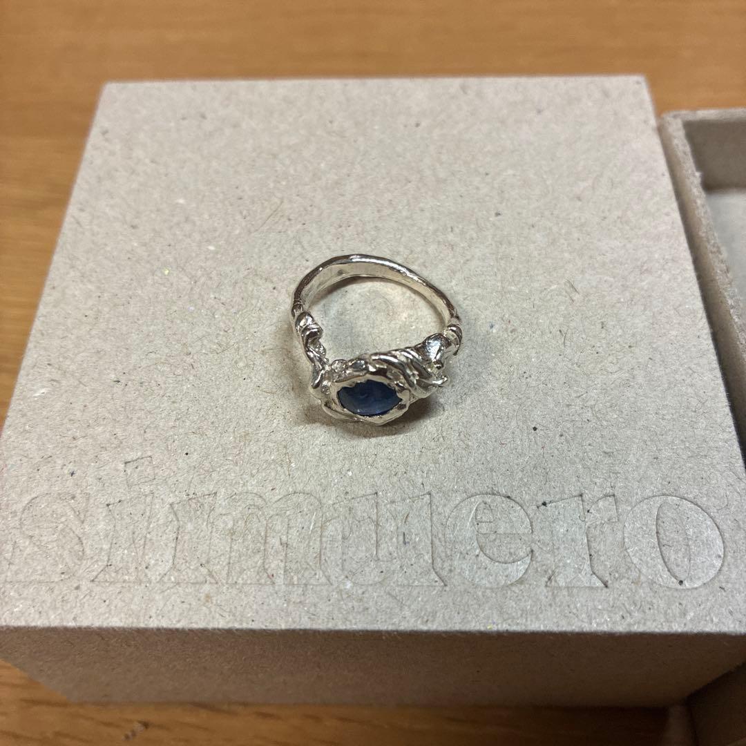 simuero Liana カイヤナイトリング 925スターリングシルバー