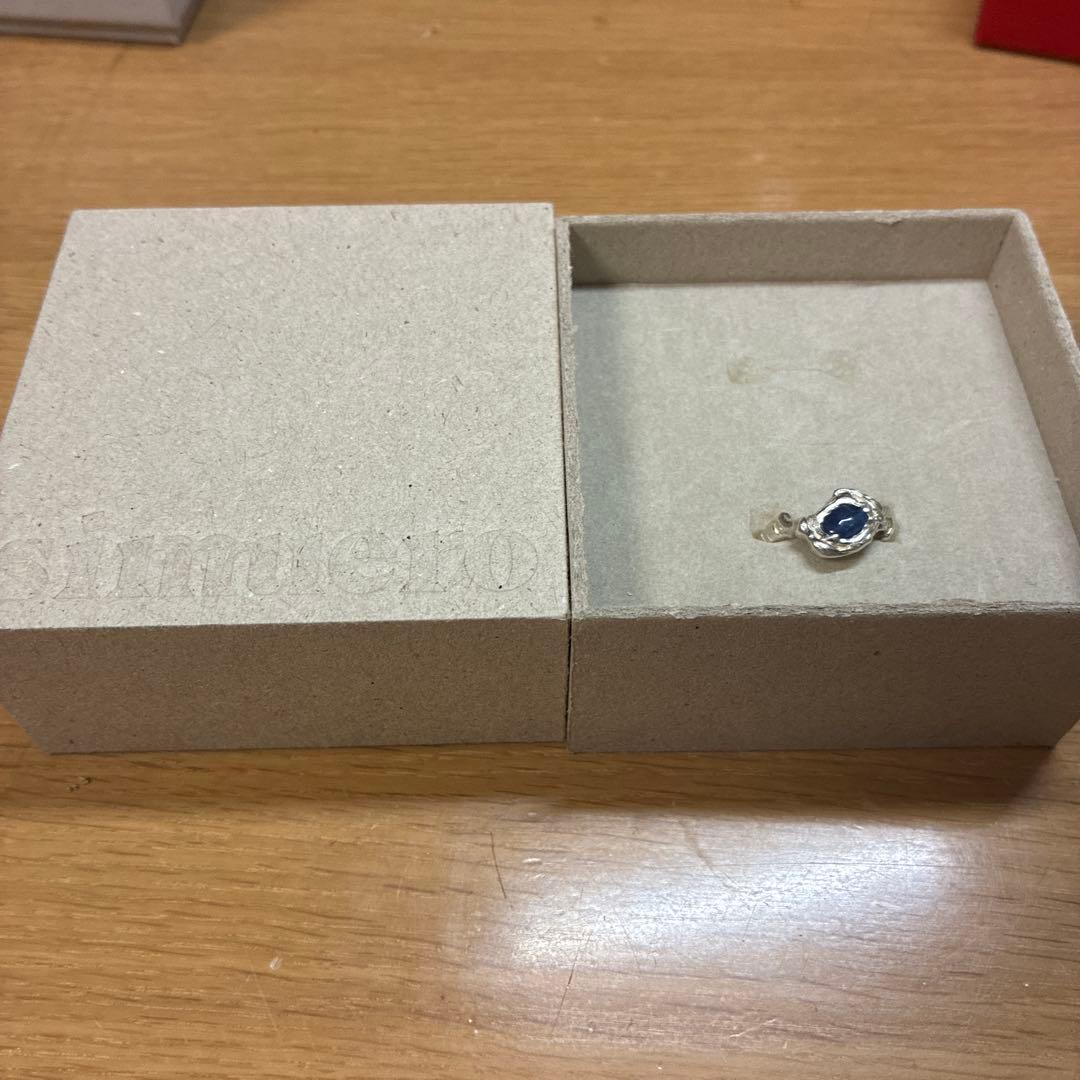 simuero Liana カイヤナイトリング 925スターリングシルバー