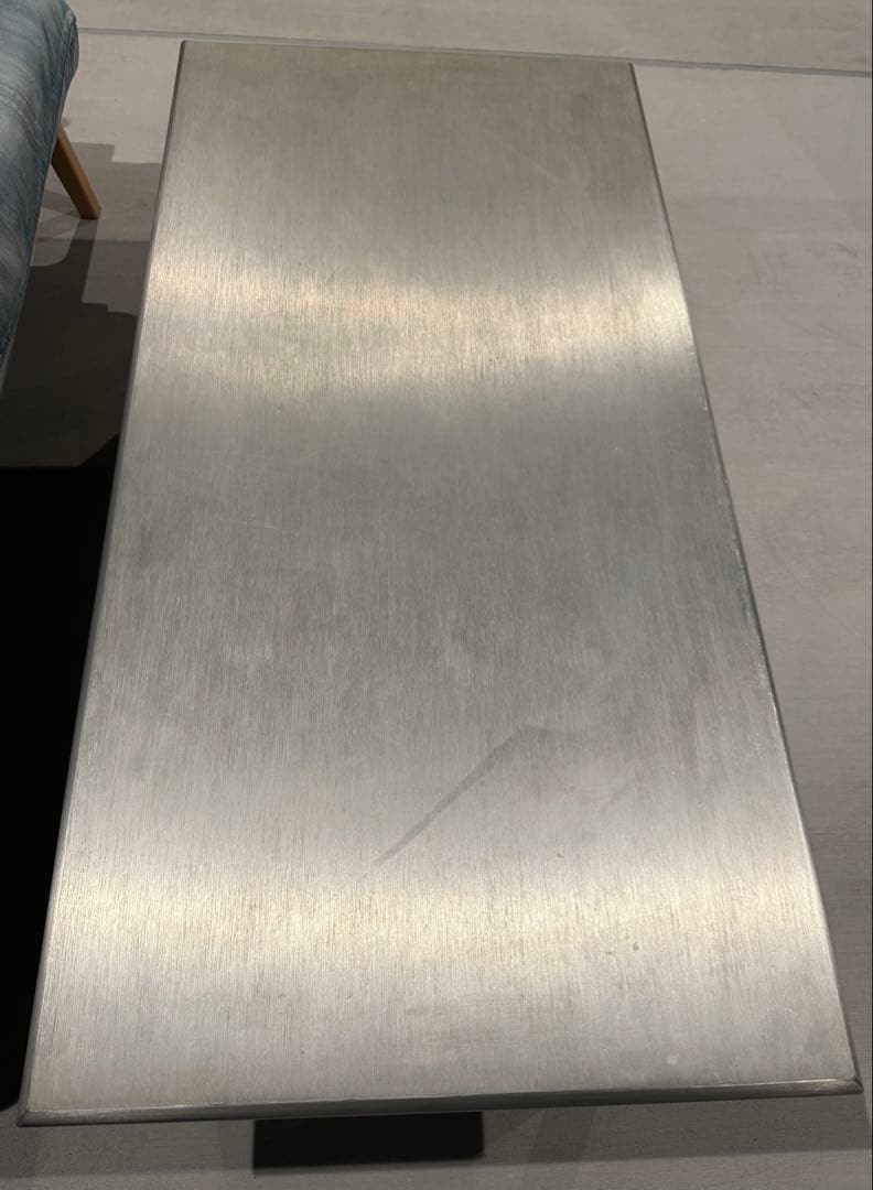 WTWマーベリックコーヒーテーブル　アルミ天板　西海岸風