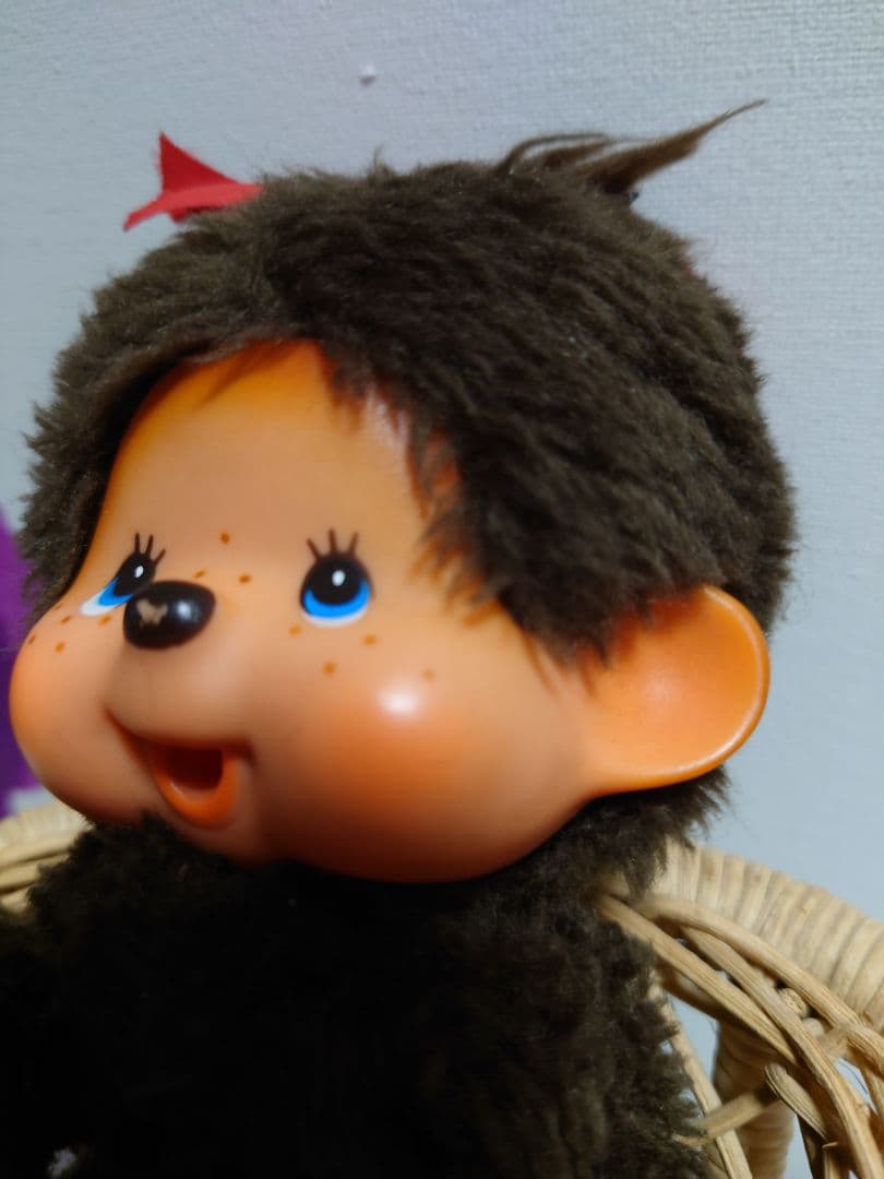 セキグチ】モンチッチ◇ブルーアイ◇昭和レトロ◇女の子◇超レア