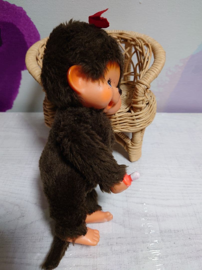 セキグチ】モンチッチ◇ブルーアイ◇昭和レトロ◇女の子◇超レア