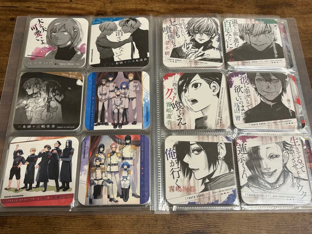 東京喰種:re アートコースター 1弾 2弾 3弾 コンプリート 96種 BOX