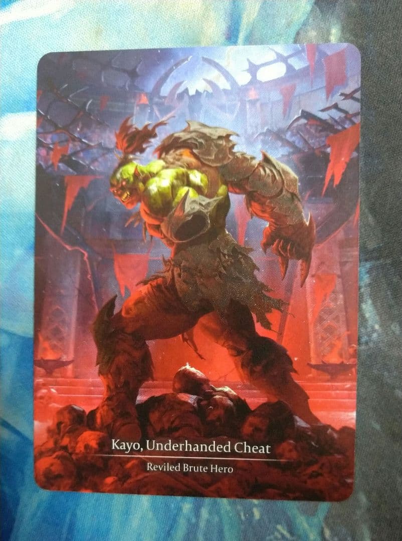 FAB Kayo, Underhanded Cheat SUP MCF英語版 - メルカリ