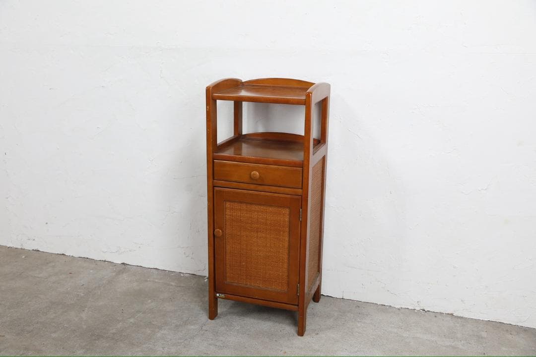 『karimoku』カリモク 電話台 飾棚 キャビネット 花台 RWmis68