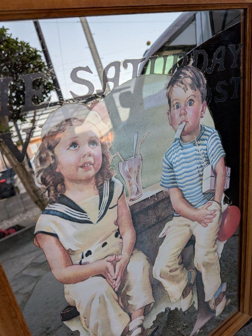 ビンテージパブミラー