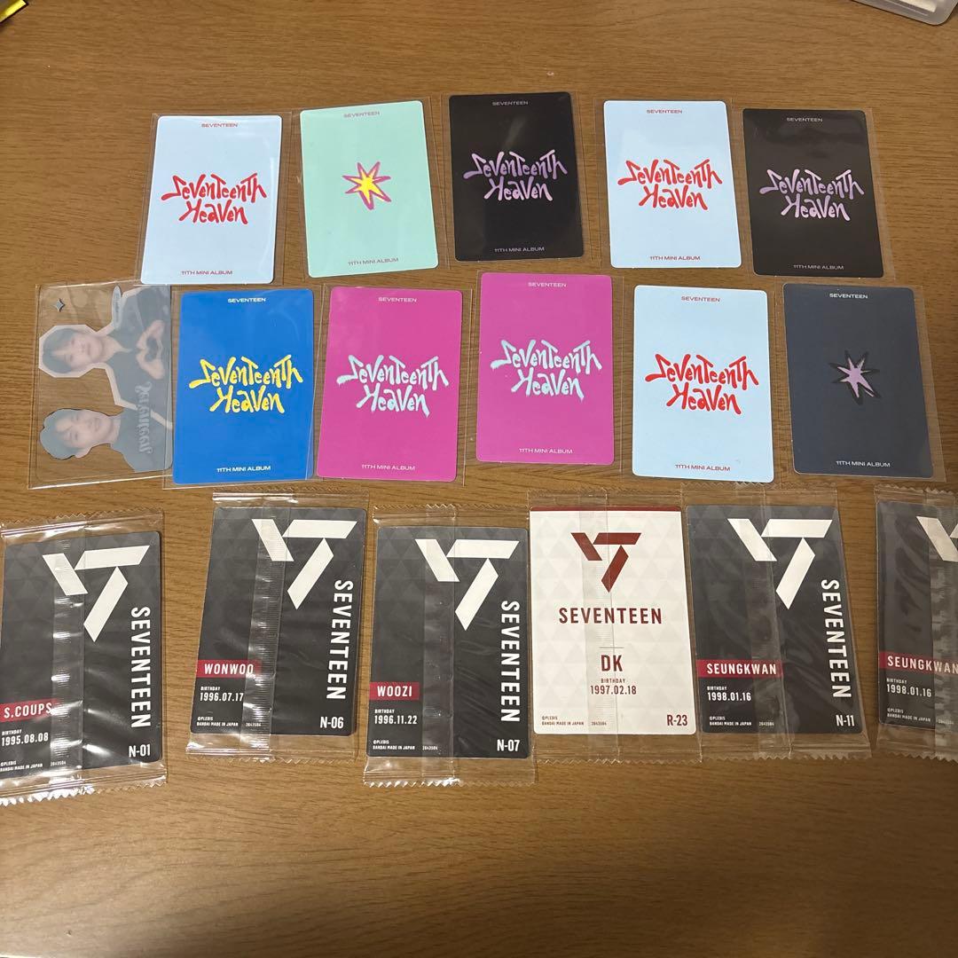 SEVENTEEN トレカ まとめ売り 11thミニアルバム ウエハース - メルカリ