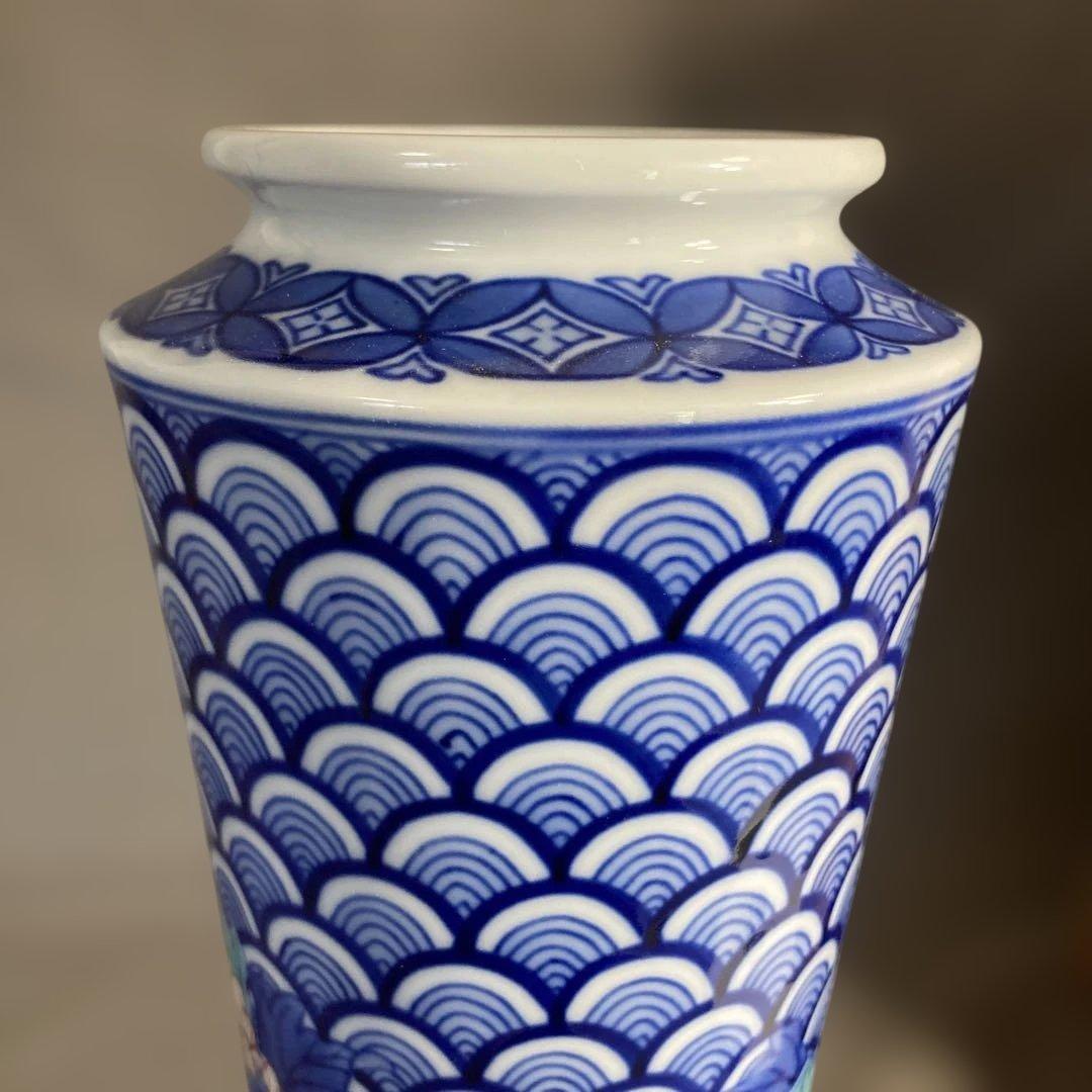 市川光春】色鍋島の伝統 鍋島藩窯 御庭焼 市川光春作 錦