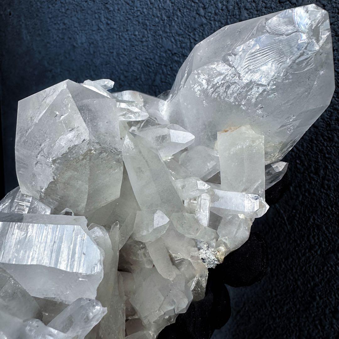 希少❗️高級品 ❗虹入り☆超綺麗♡超強いパワー ヒマラヤ水晶 クラスターA1481