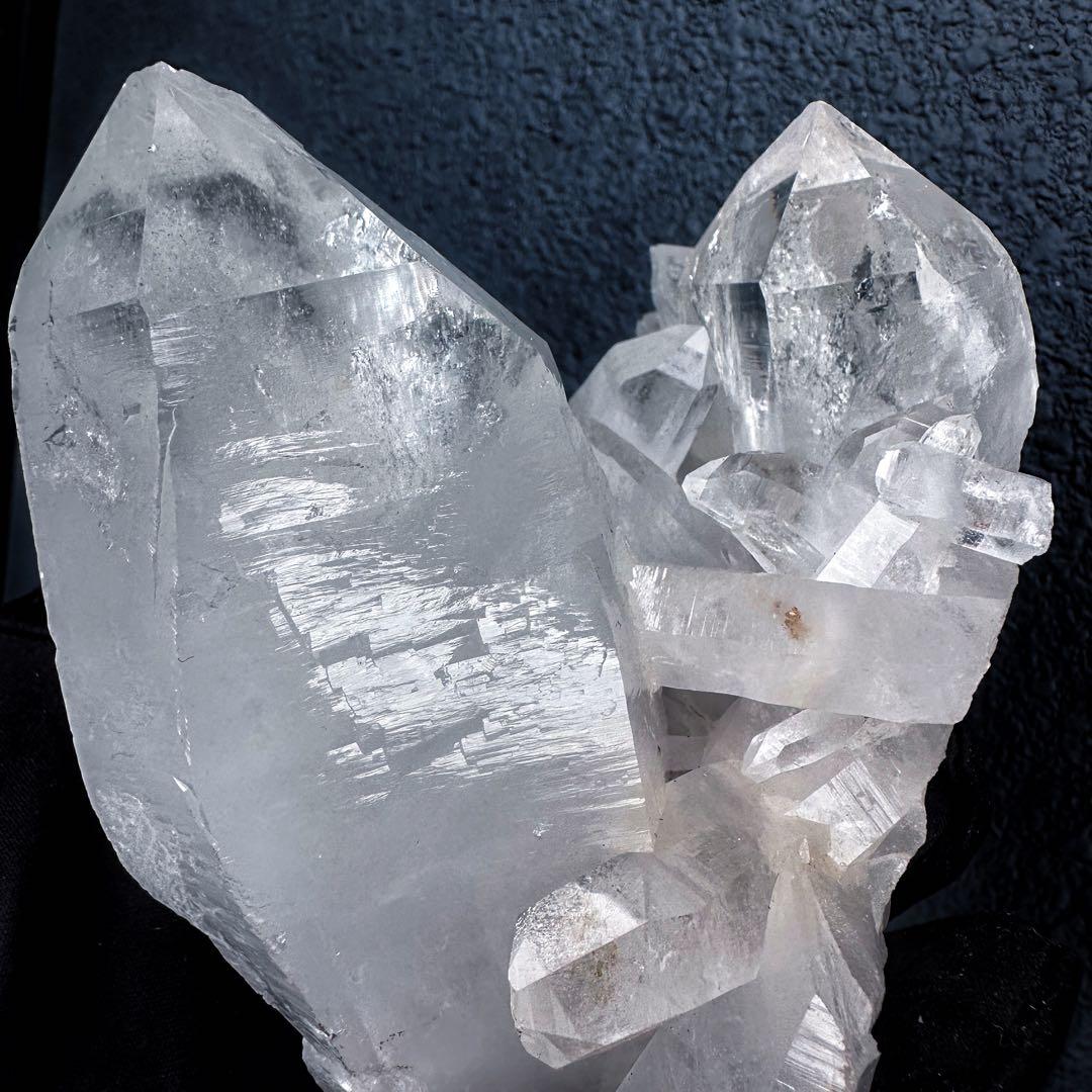 希少❗️高級品 ❗虹入り☆超綺麗♡超強いパワー ヒマラヤ水晶 クラスターA1481