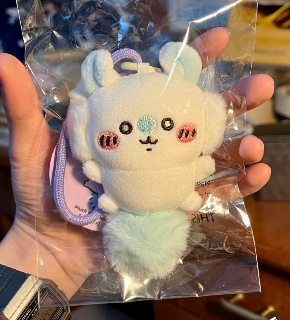香港限定 ちいかわ セブンイレブン まんまる目 モモンガ ぬいぐるみ