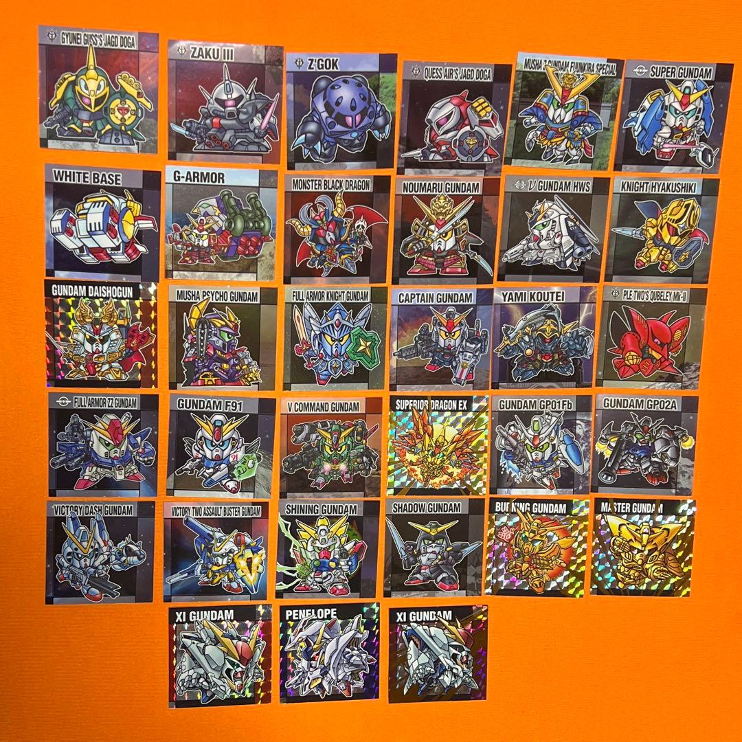 元祖SDガンダムスナック2 全33種 フルコンプリート 大特価 - メルカリ