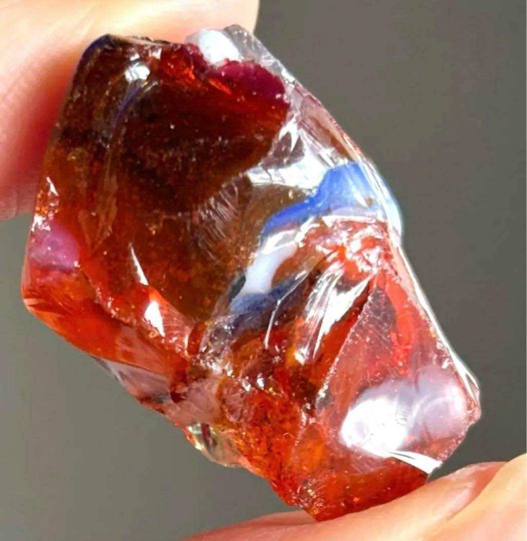 希少　マルチカラー　mix アンダラクリスタル　シエラネバダ産　握り石