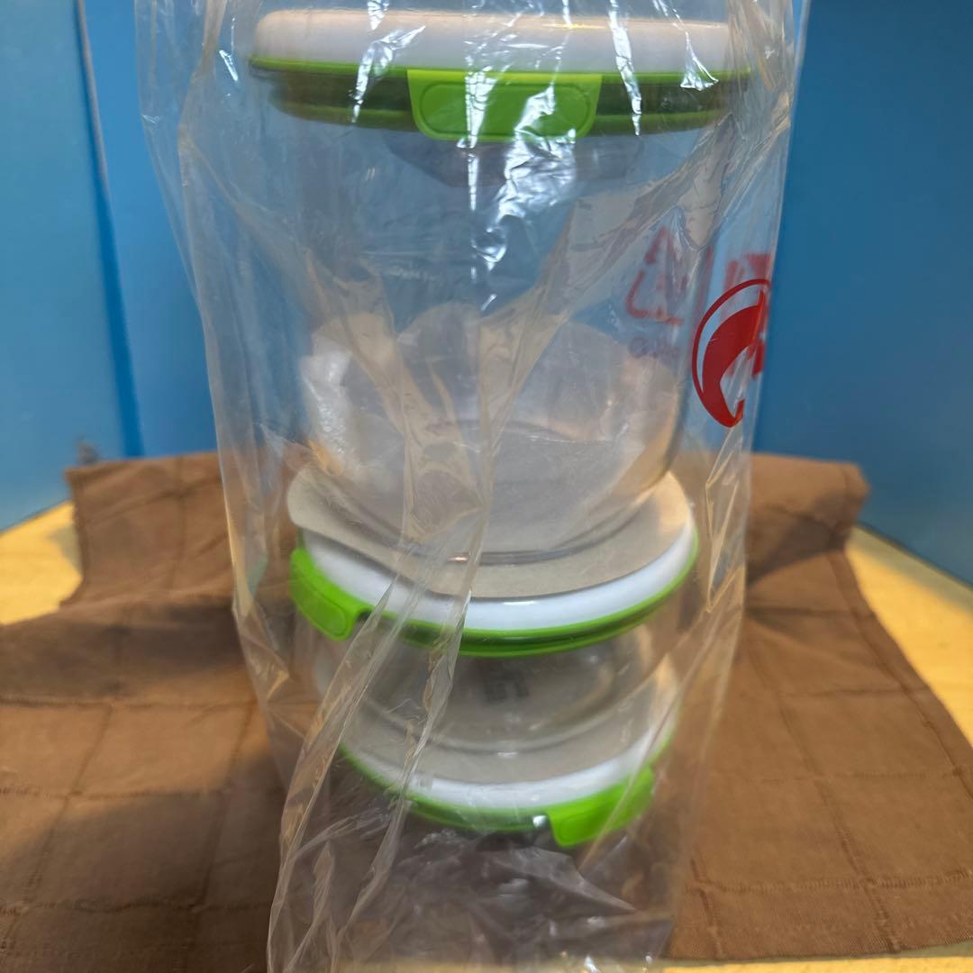 FOSA　フォーサ　真空保存容器　丸　本体　コンテナ10個セット