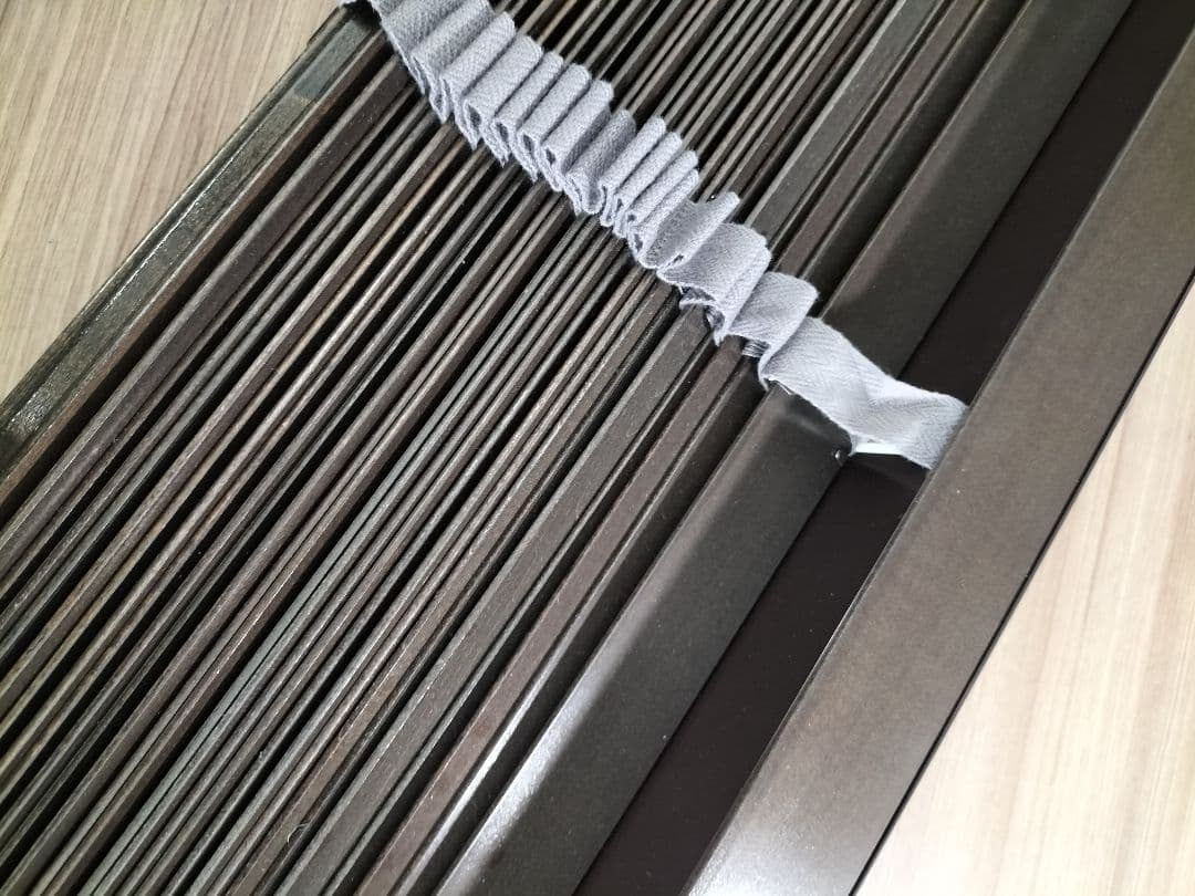 ◆ウッドブラインド◆タチカワ◆W1520×H1230◆Z-2506BL19◆