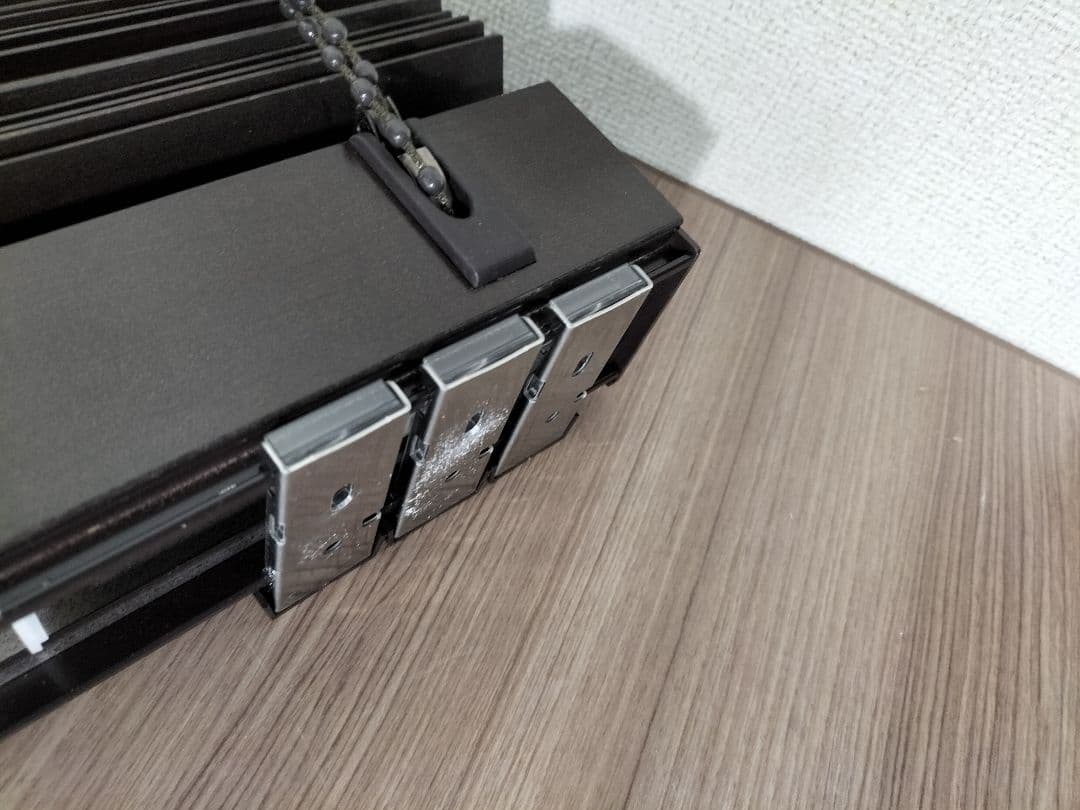 ◆ウッドブラインド◆タチカワ◆W1520×H1230◆Z-2506BL19◆