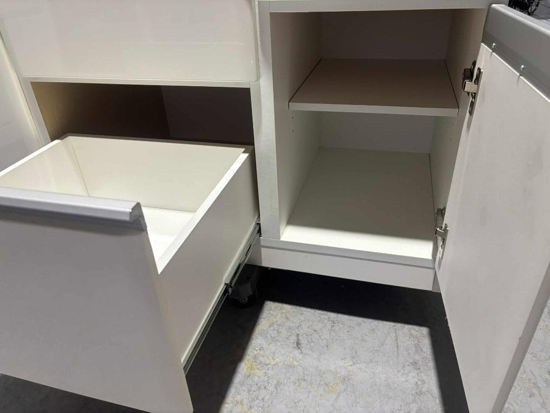 マサNITORI ニトリ キッチンカウンター、キッチンボード、幅120cm