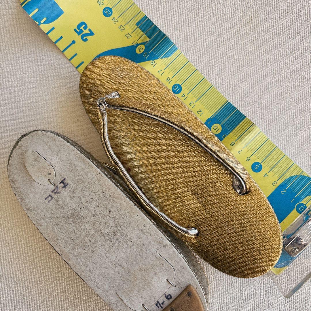 フルセット 七五三 7歳女の子 きもの　オレンジ色　牡丹　小物セット